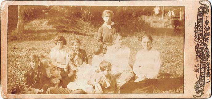 семья Ораевских 1921 год