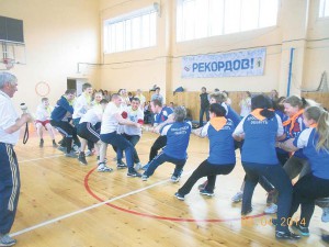 спортивный праздник Учителя-ученики