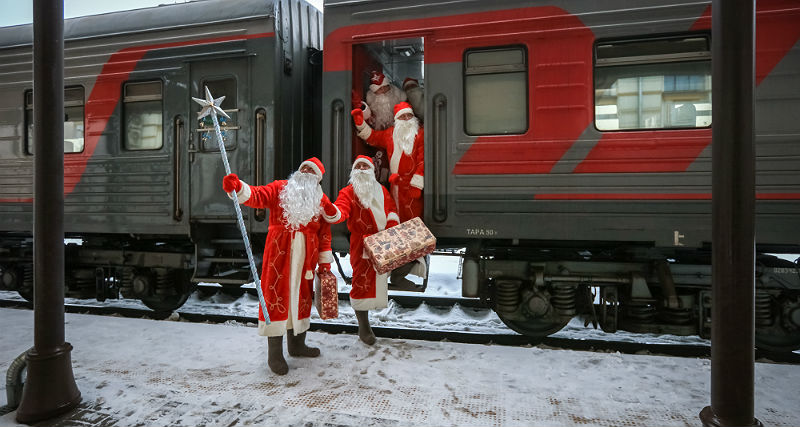 Деды Морозы уже в Рыбинске!