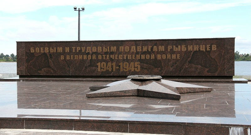 Ремонт мемориала «Огонь Славы» в Рыбинске