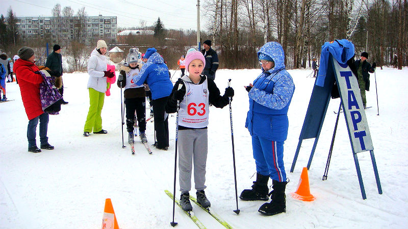 В Рыбинске состоялись лыжные гонки «Приз пятиклассника»