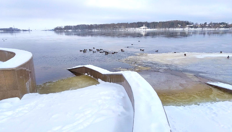 Паводок на Рыбинском водохранилище взяли под контроль