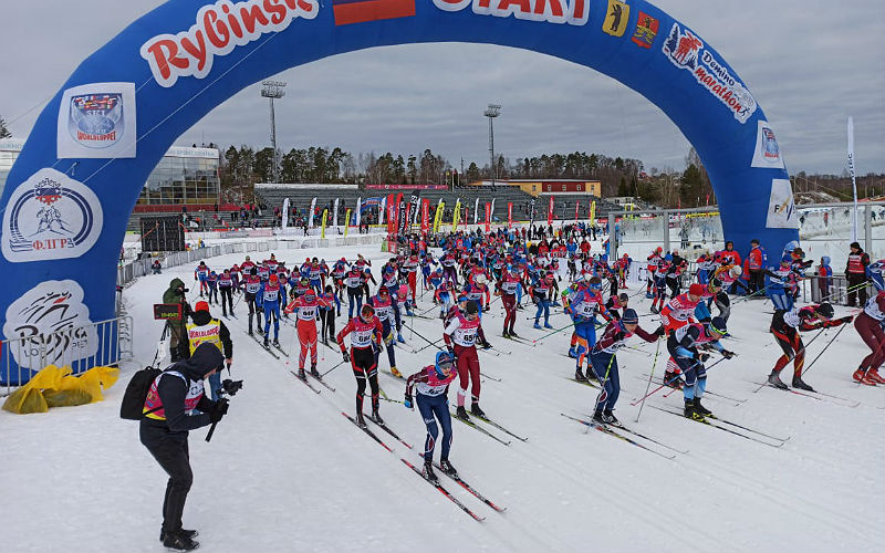 В Рыбинске идет регистрация на лыжный марафон