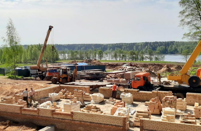Под Рыбинском в Хопылево строят епархиальное подворье