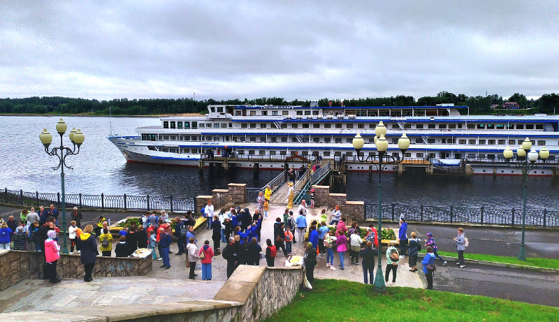 В Рыбинск едет все больше туристов