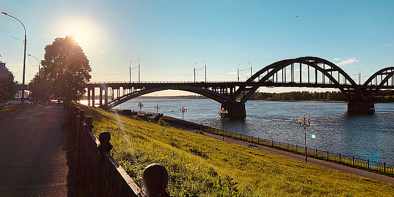 Капитальный ремонт Волжского моста в Рыбинске