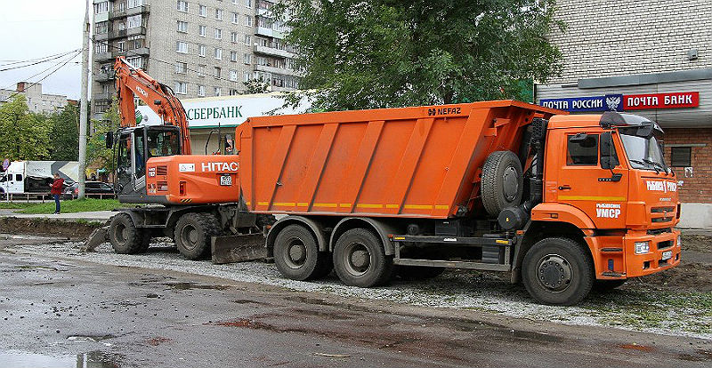 В Рыбинске подрядчик начал ремонт ул. Кирова