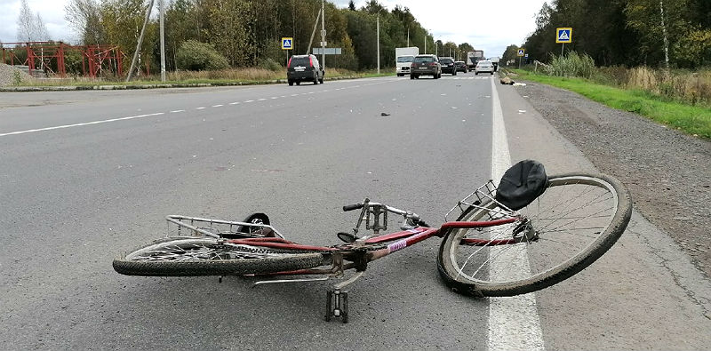 Сбитый на трассе Рыбинск-Ярославль велосипедист скончался