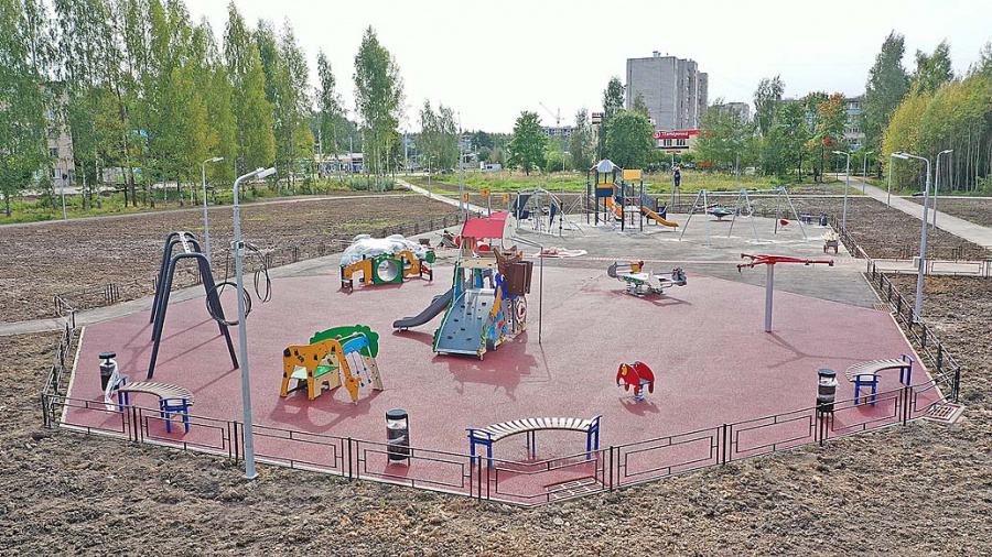 Парк на волочаевской