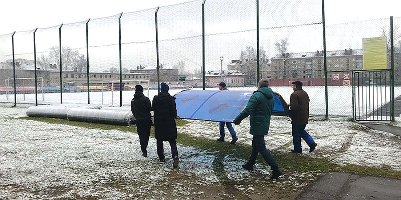 В Рыбинске оборудуют новое футбольное поле