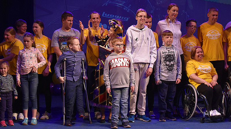 В Рыбинске прошли благотворительный фестиваль и концерт для детей-инвалидов