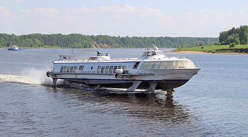 Водный транспорт города Рыбинск