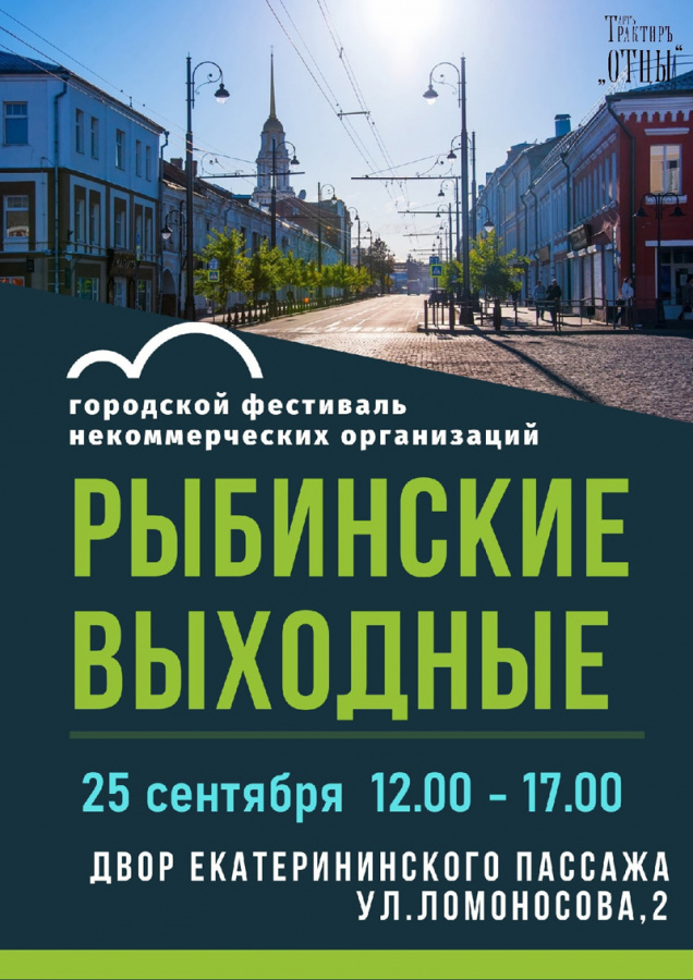 В Рыбинске пройдет фестиваль НКО