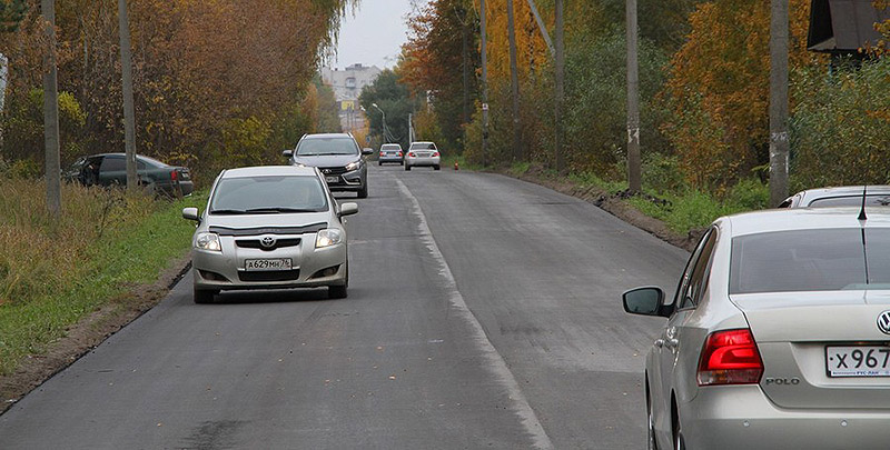 В Рыбинске завершается ремонт 1-ой Катерской улицы