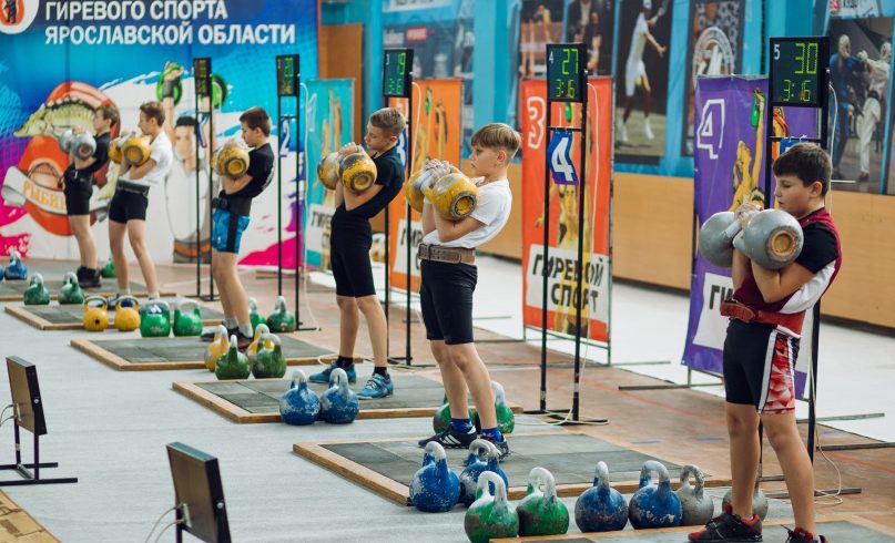 Рыбинск принимал турнир по гиревому спорту