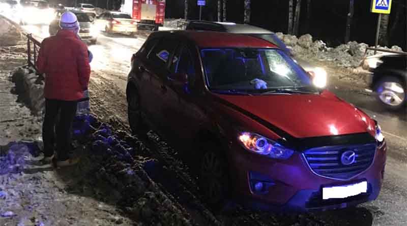 В Рыбинске Mazda сбила пешехода