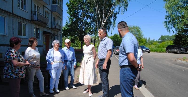«Губернаторский контроль» проверил ремонт дворов Рыбинска