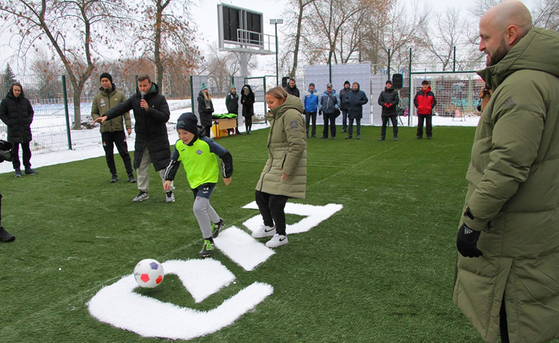 ФК «Локомотив» открыл футбольную площадку в Рыбинске