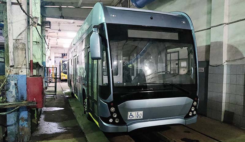Рыбинск получил новый электробус