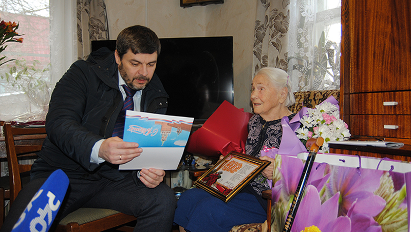 100-летний юбилей празднует жительница Рыбинска