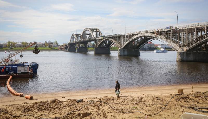 Съезды с Волжского моста в Рыбинске отремонтируют
