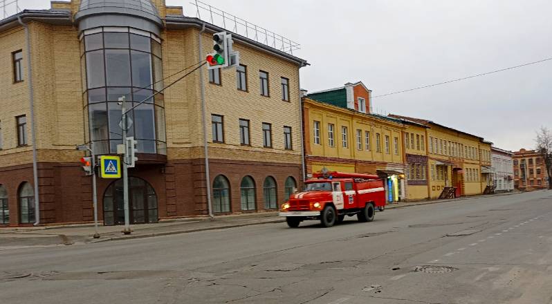 Три больших возгорания в Рыбинске и районе 