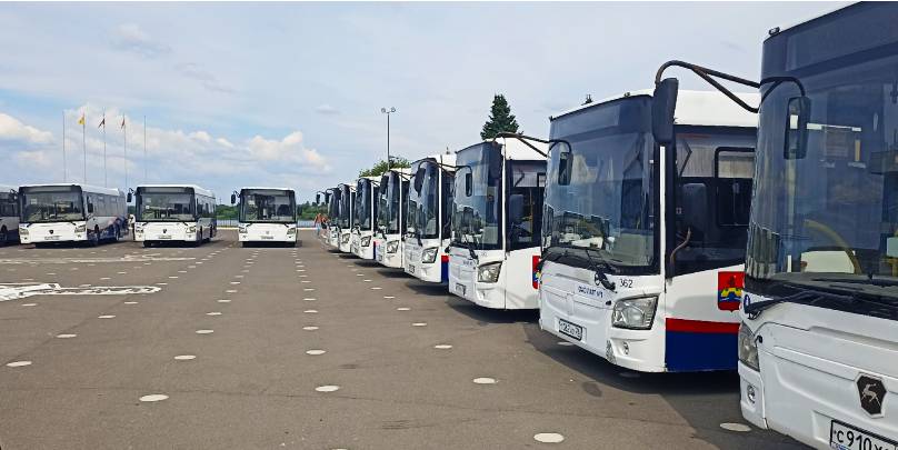 140 новых автобусов поступят в Рыбинск и Рыбинский район