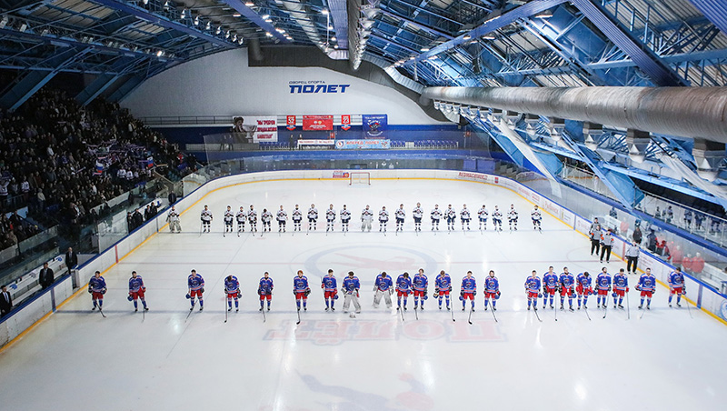 Стартовал Кубок главы Рыбинска по хоккею