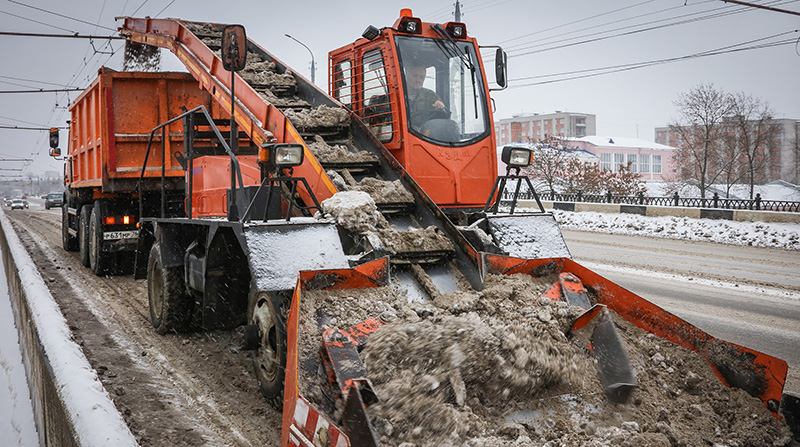 19 тыс. кубометров снега вывезено с улиц Рыбинска за 10 дней