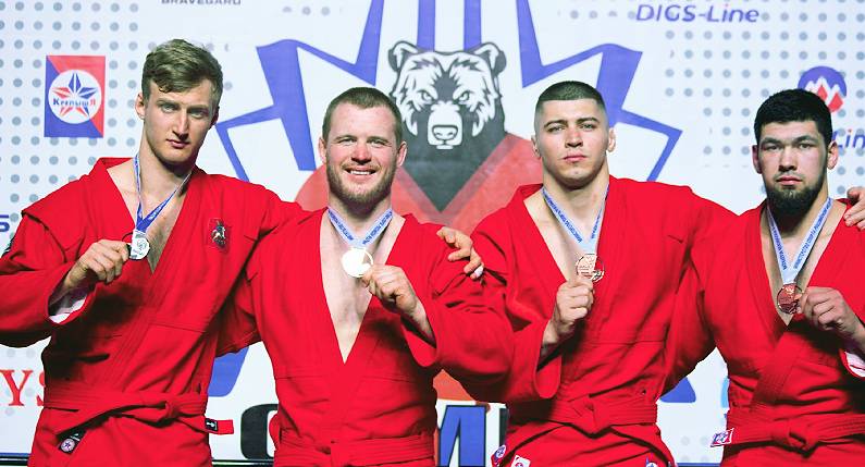 Рыбинец стал четырехкратным чемпионом России по самбо