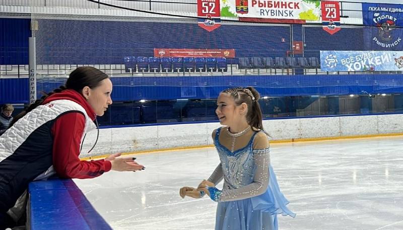 В Рыбинске прошел турнир по фигурному катанию