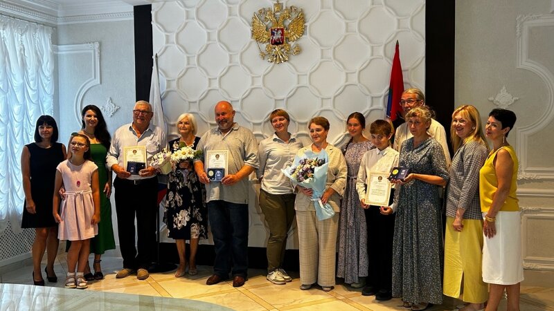 Семьи Рыбинска отметили медалями «За любовь и верность»