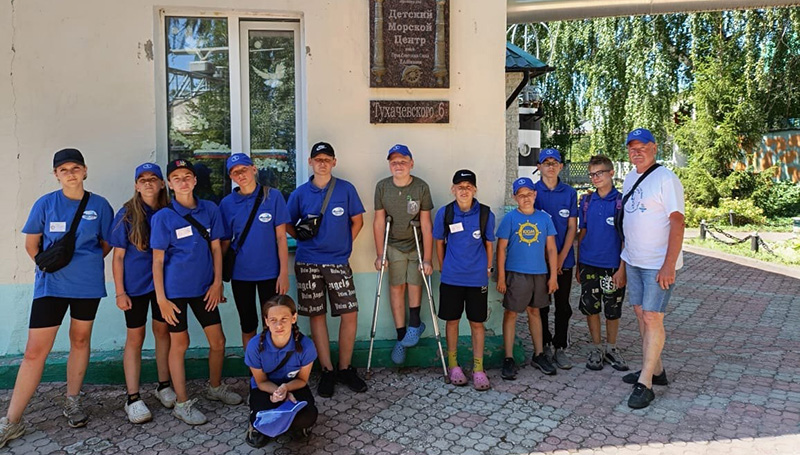 Юные моряки участвовали в соревнованиях в Тольятти