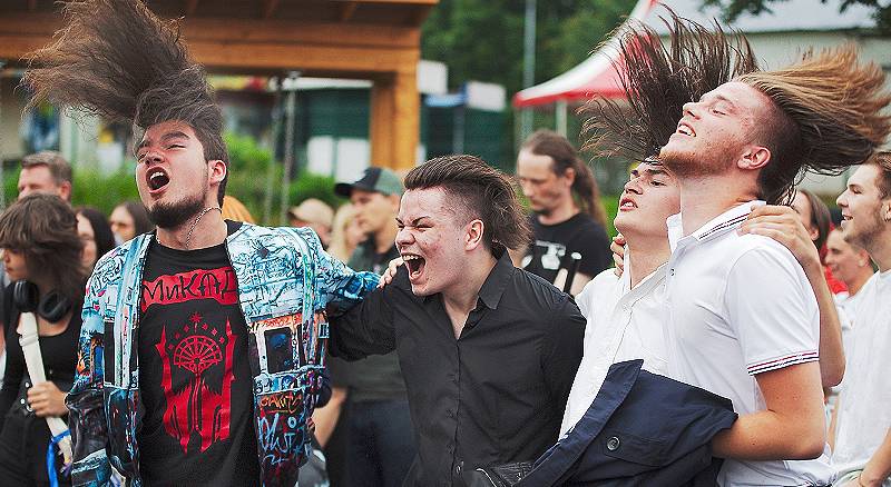 Рок-фестиваль в День города Рыбинска