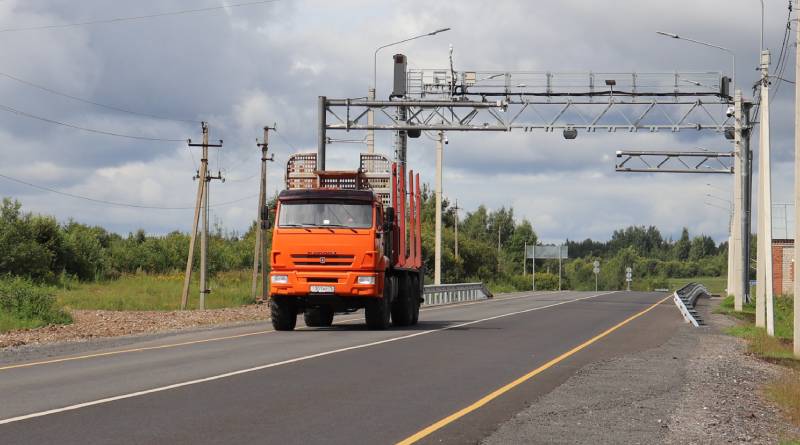 В Пошехонском районе начал работу автоматический пункт весогабаритного контроля