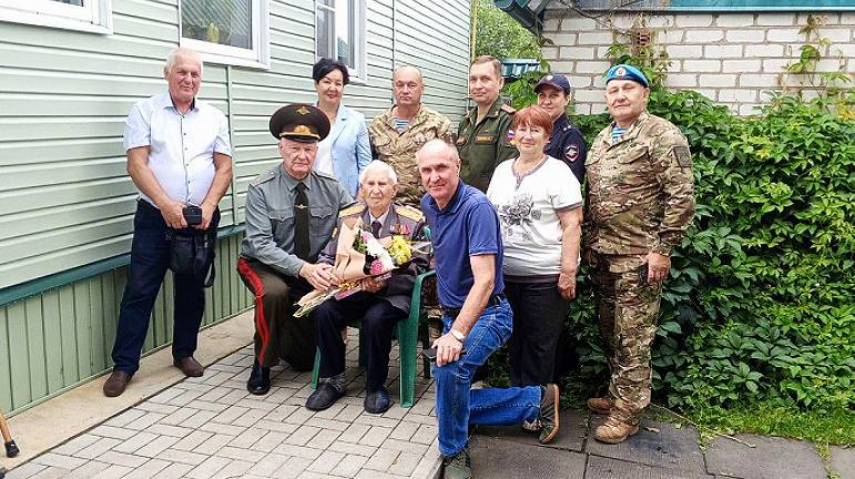 С 99-летием поздравили рыбинца Александра Белова