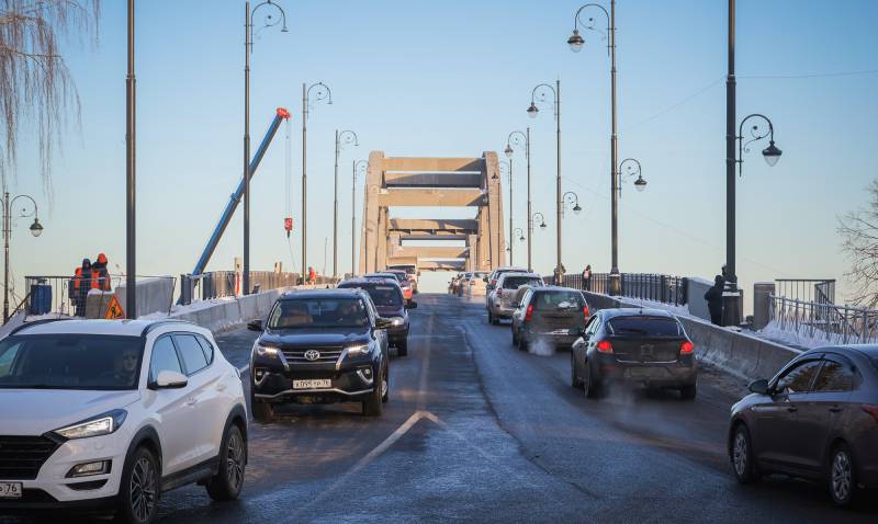 В Рыбинске для движения по мосту открыли обе полосы