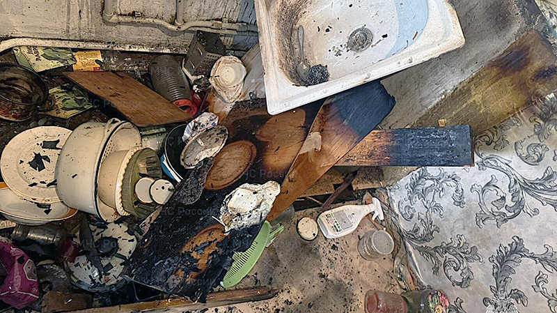 пожар кухня