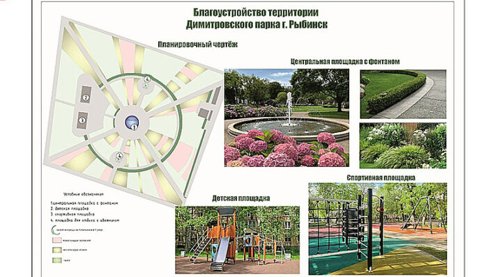 благоустройство димитровский парк