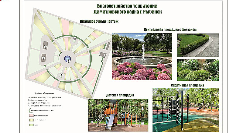 благоустройство димитровский парк