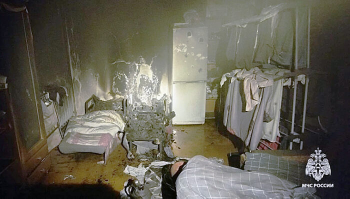 пожар карякинская