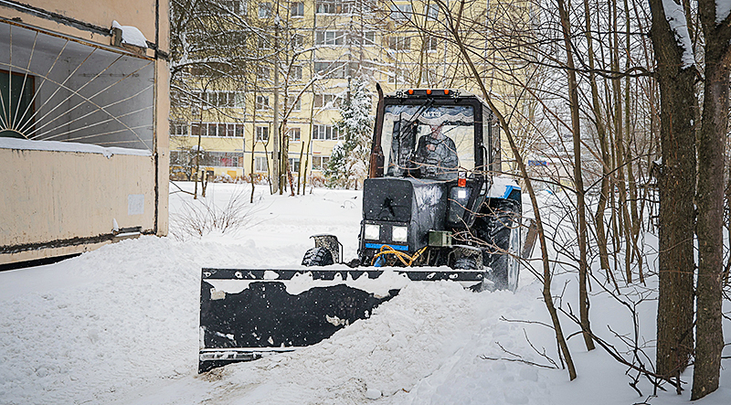 уборка снега 1