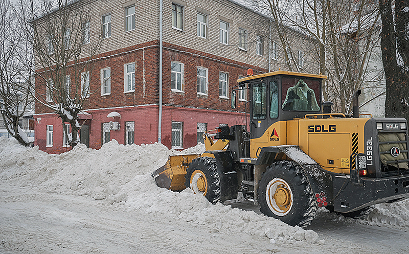 уборка снега 2