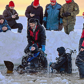 дайверы студенты рыбинское водохранилище