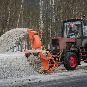 650 самосвалов снега вывезли с улиц Рыбинска