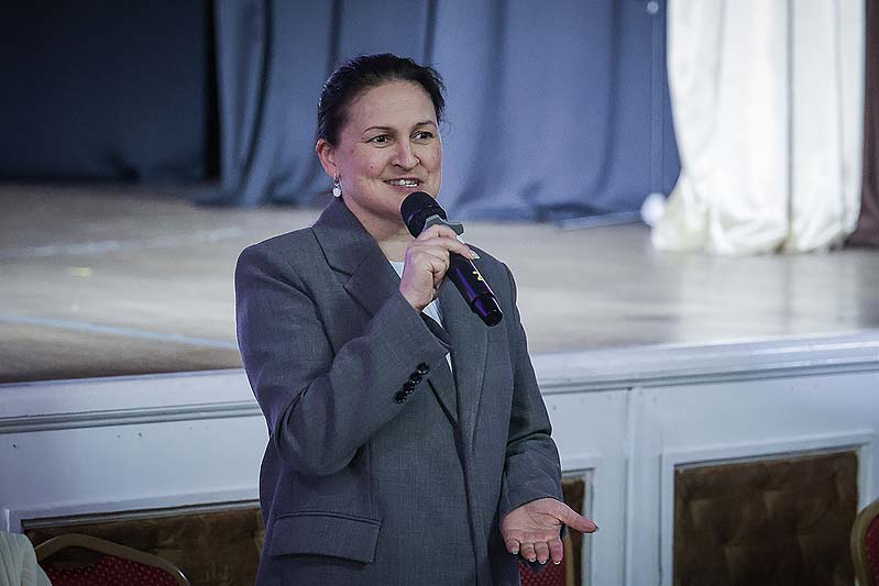 Областной министр молодежной политики Ольга Станишевская