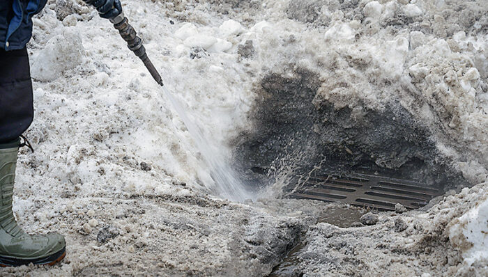 ливневки промывают дэс