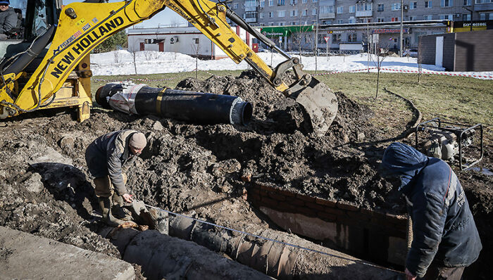 теплоресурс раскопки трубы