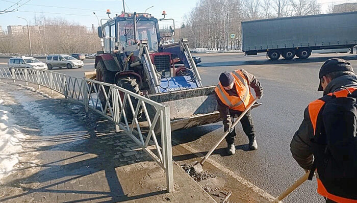 уборка дорог смет