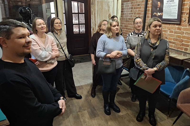 Учителя в литмузее